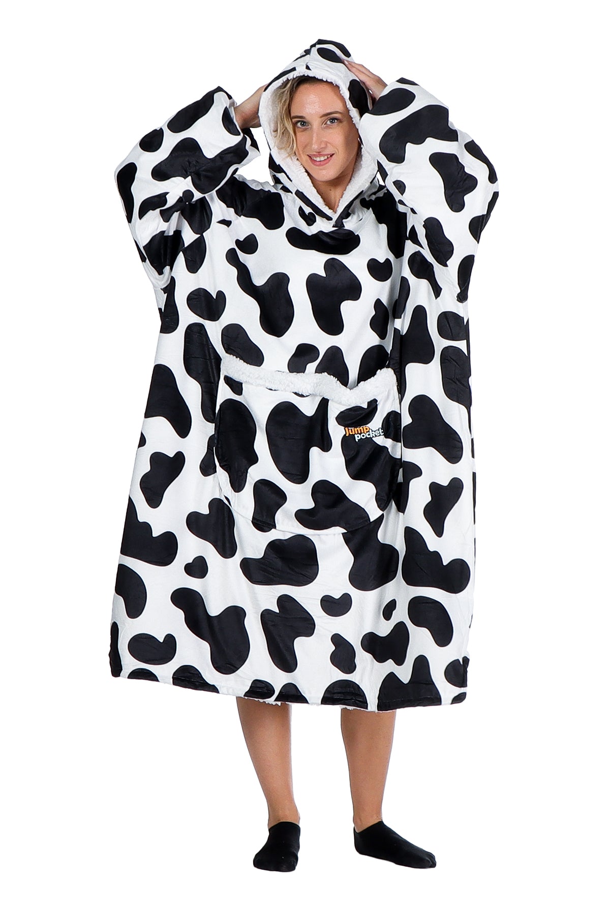 Jump Pocket Blanket Hoodies-Adult & Teen