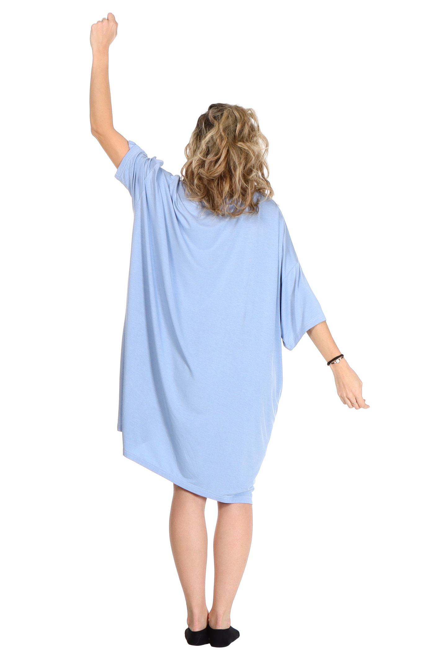 Shark Jump Pocket Oversized Sleep Shirt
