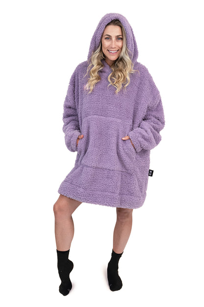 Jump Pocket MOD Couverture à capuche courte violette
