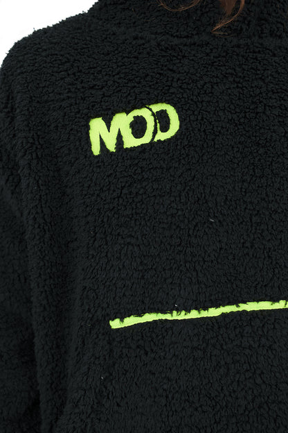 Jump Pocket MOD Couverture à capuche courte noire