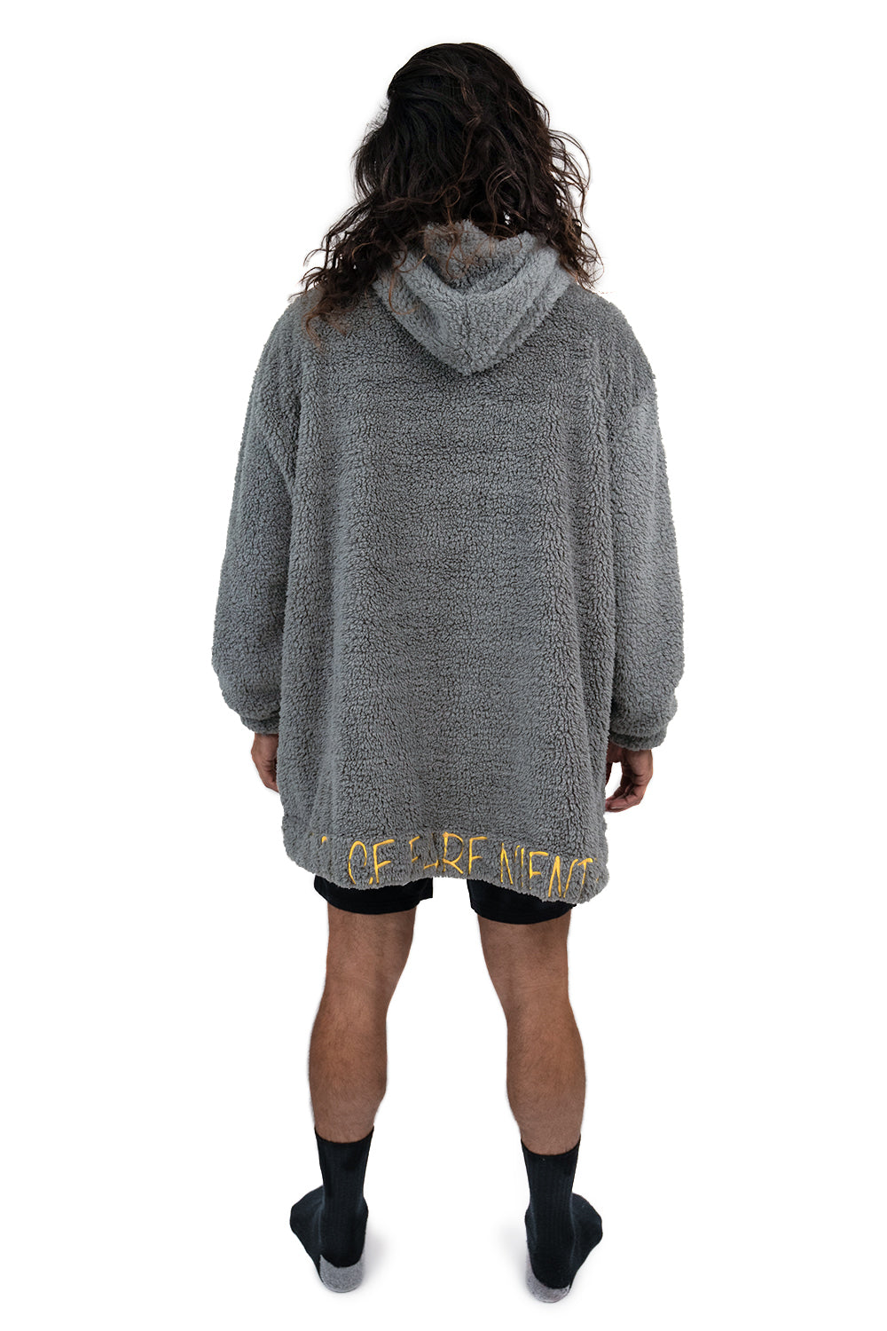 Jump Pocket MOD Gris Couverture à Capuche Courte