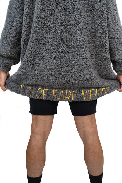 Jump Pocket MOD Gris Couverture à Capuche Courte
