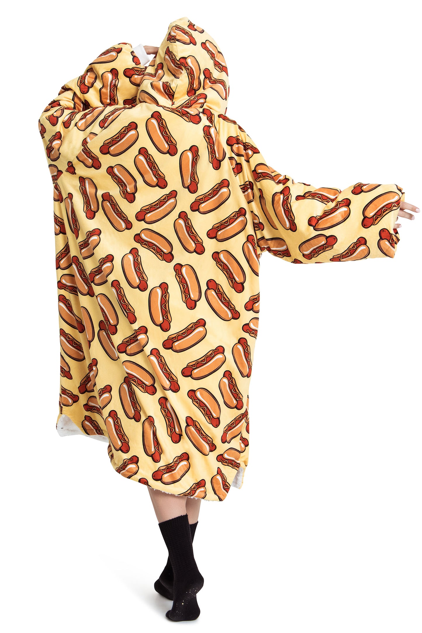 Jump Pocket Blanket Hoodies-Adult & Teen