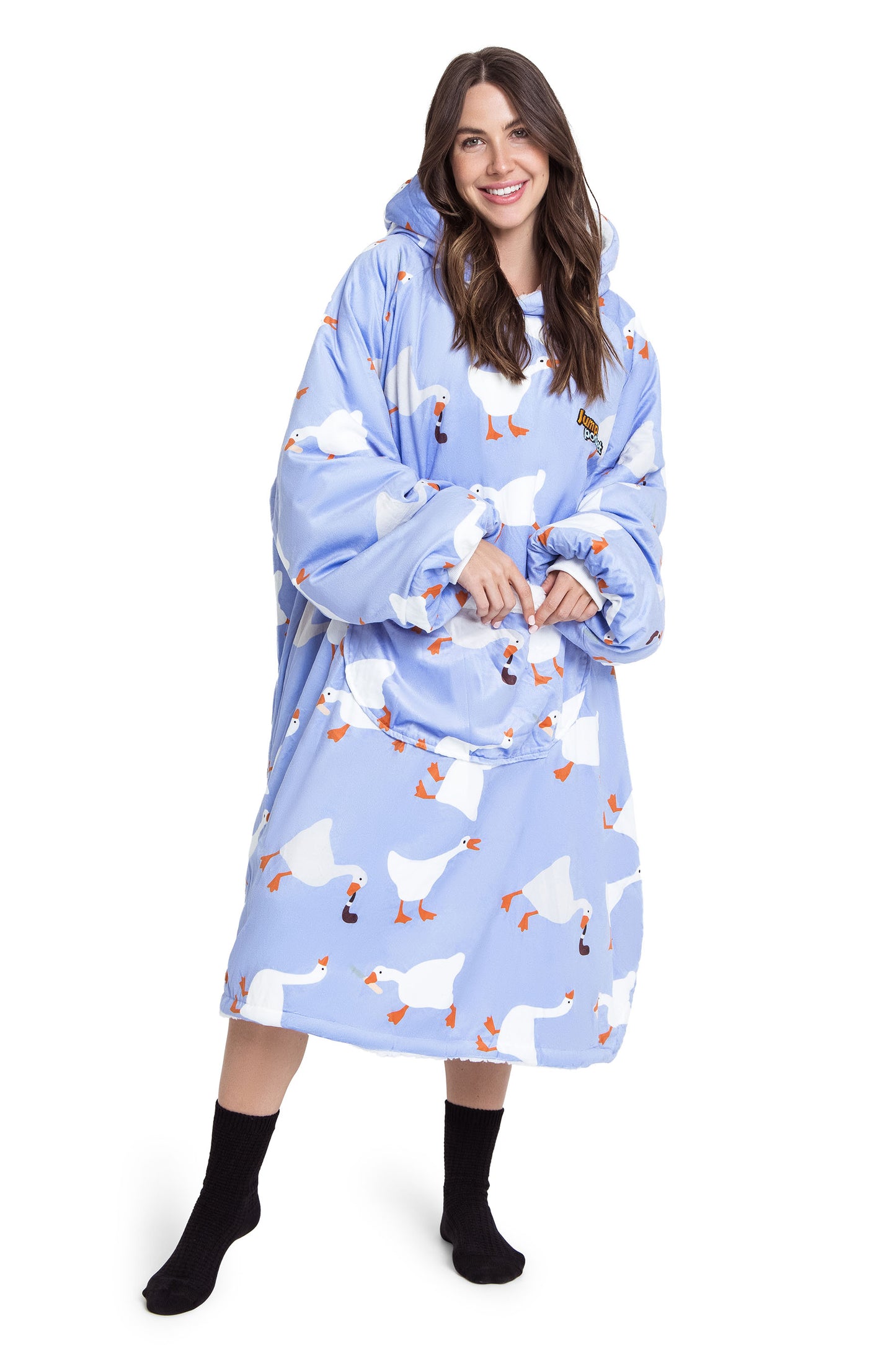 Jump Pocket Blanket Hoodies-Adult & Teen